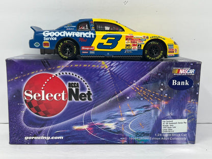 Action Nascar #3 Dale Earnhardt Sr. Goodwrench Wrangler Jeans BANK 1:24 Diecast