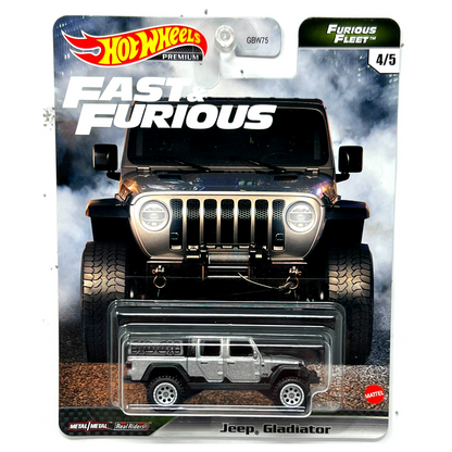 Hot Wheels Premium Fast & Furious Furious Fleet Jeep Gladiator 1:64 Diecast