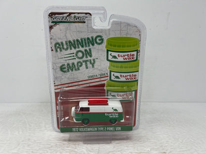 Greenlight Running on Empty 1972 Volkswagen Type 2 Green Machine 1:64 Diecast