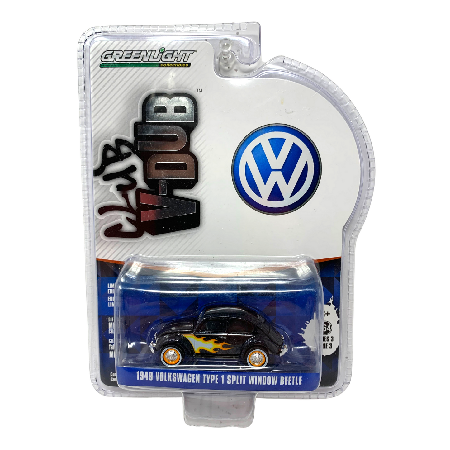 Greenlight Club V-Dub 1949 Volkswagen Type 1 Beetle 1:64 Diecast