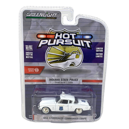 Greenlight Hot Pursuit Series 34 1953 Studebaker Commander Coupe 1:64 Diecast