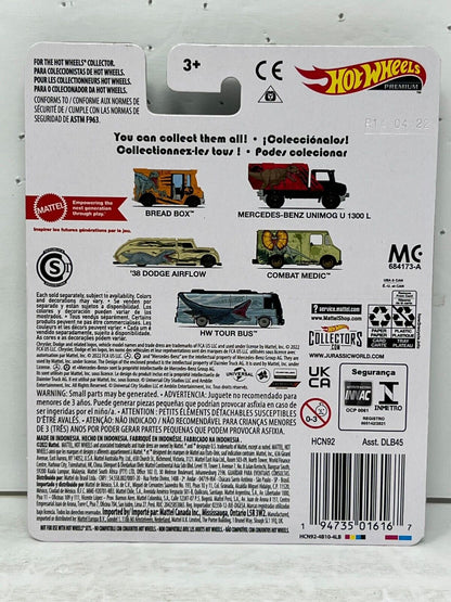 Hot Wheels Premium Pop Culture Jurassic World Combat Medic POP Culture 1:64 Diecast