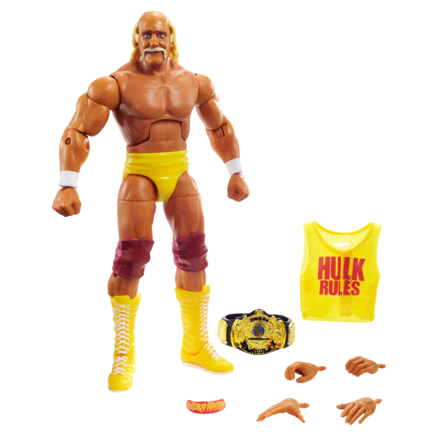 WWE Hulk Hogan Elite Collection Survivor Series Action Figure with Belt