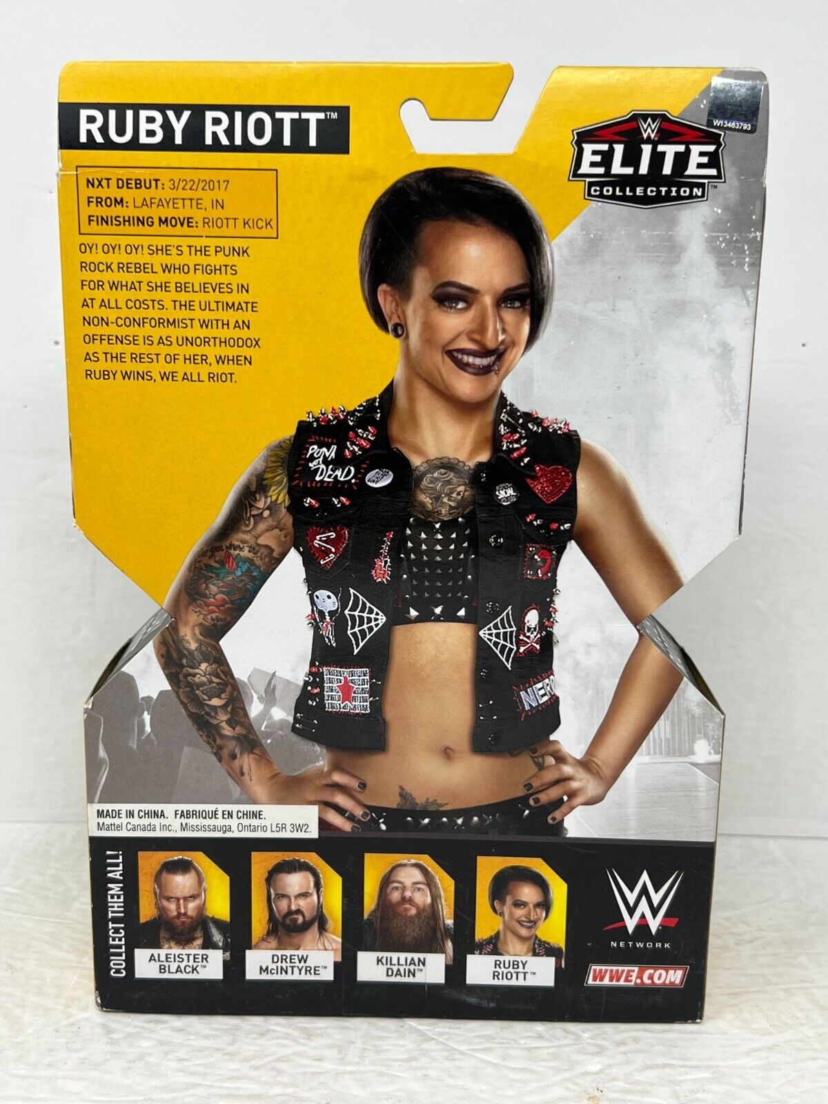 WWE NXT Ruby Riott Elite Collection Take Over Debut Wrestling Action Figure