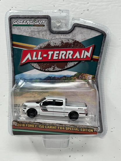 Greenlight All-Terrain 2018 Ford F-150 Lariat FX4 Special Edition 1:64 Diecast