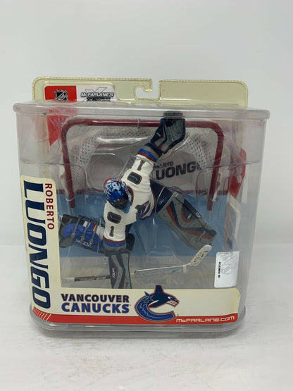 Mcfarlane NHL Roberto Luongo Vancouver Canucks White Jersey Series 15 Figure