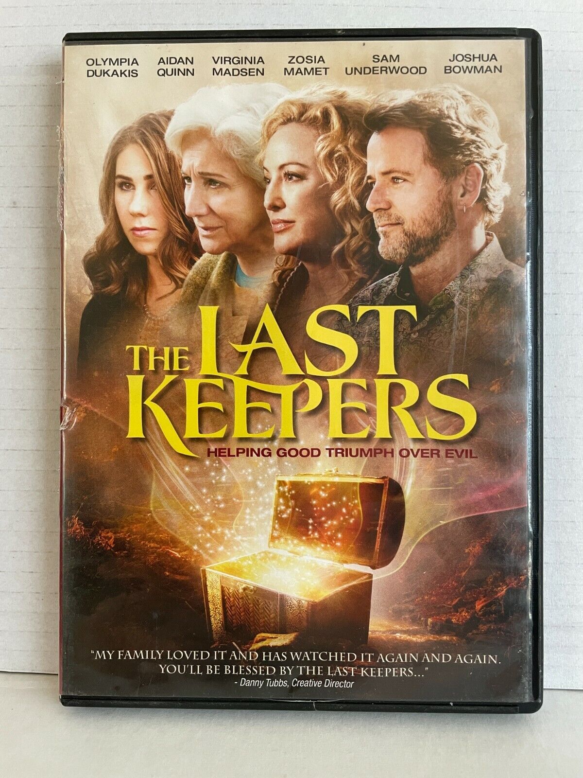 The Last Keepers (DVD, 2013) Zosia Mamet Aidan Quinn Fantasy Good Condition!!!