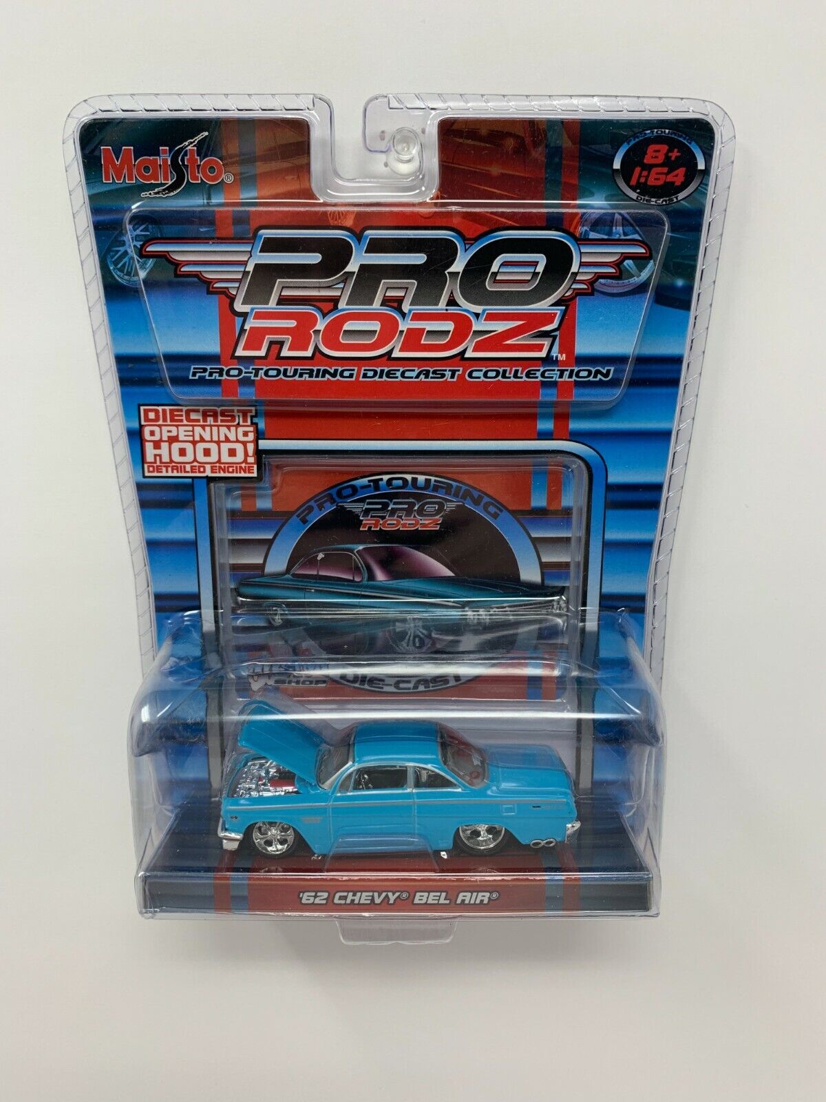 Pro Rods Diecast Maisto Pro Rodz '62 Chevy Bel Air 1:64 Diecast – Wheelers n Dealers A ...