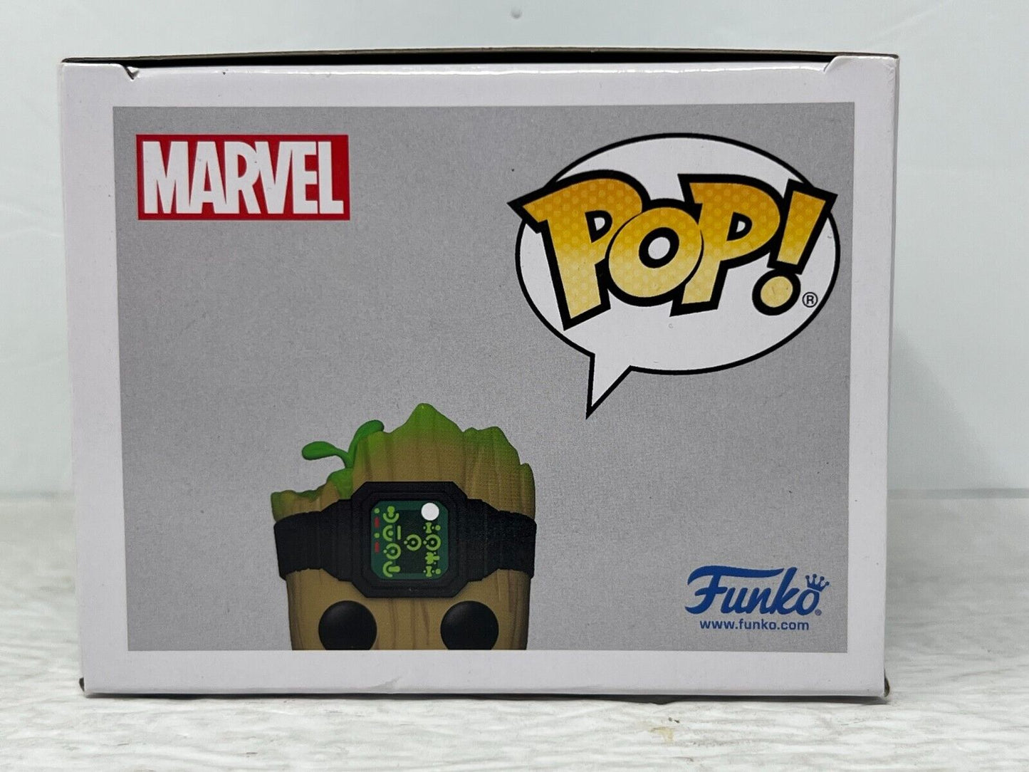 Funko Pop! Marvel Studios I Am Groot #1116 Groot '22 Fall Convention Bobble-Head