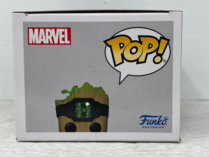 Funko Pop! Marvel Studios I Am Groot #1116 Groot '22 Fall Convention Bobble-Head