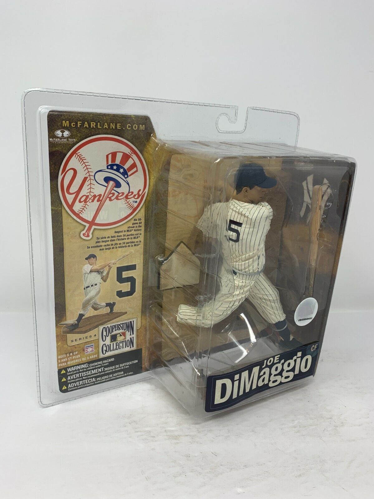 Mcfarlane MLB Cooperstown Collection Series 4 Joe Dimaggio New York Yankees