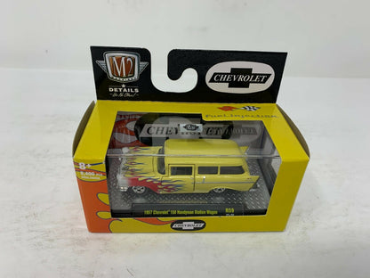 M2 Machines  1957 Chevrolet 150 Handyman Station Wagon R59 1:64 Diecast