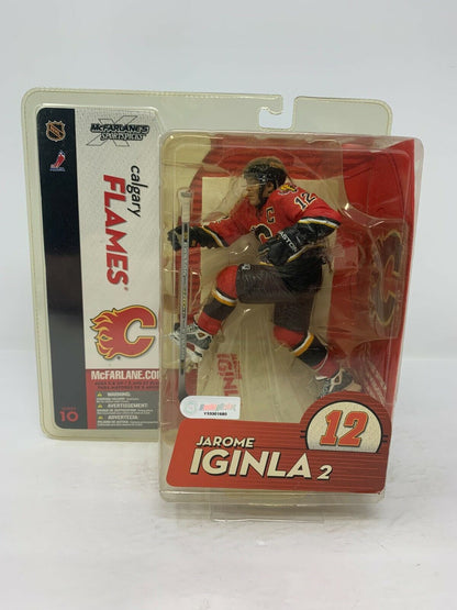 Mcfarlane NHL Jarome Iginla Calgary Flames Red Jersey Series 10 Figure