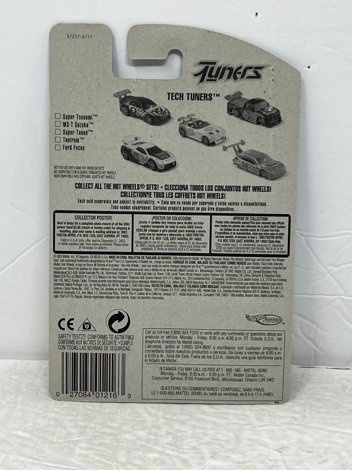 Hot Wheels Tech Tuners Super Tsunami JDM 1:64 Diecast Red