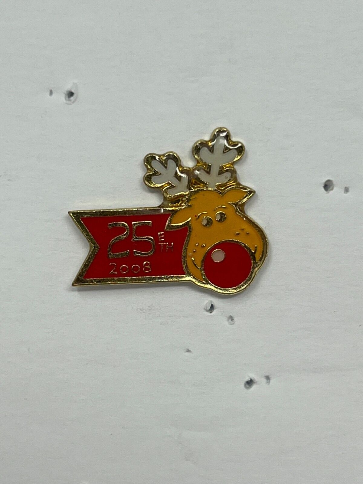 Rudolph the Red Nosed Reindeer 2008 Christmas Lapel Pin P2