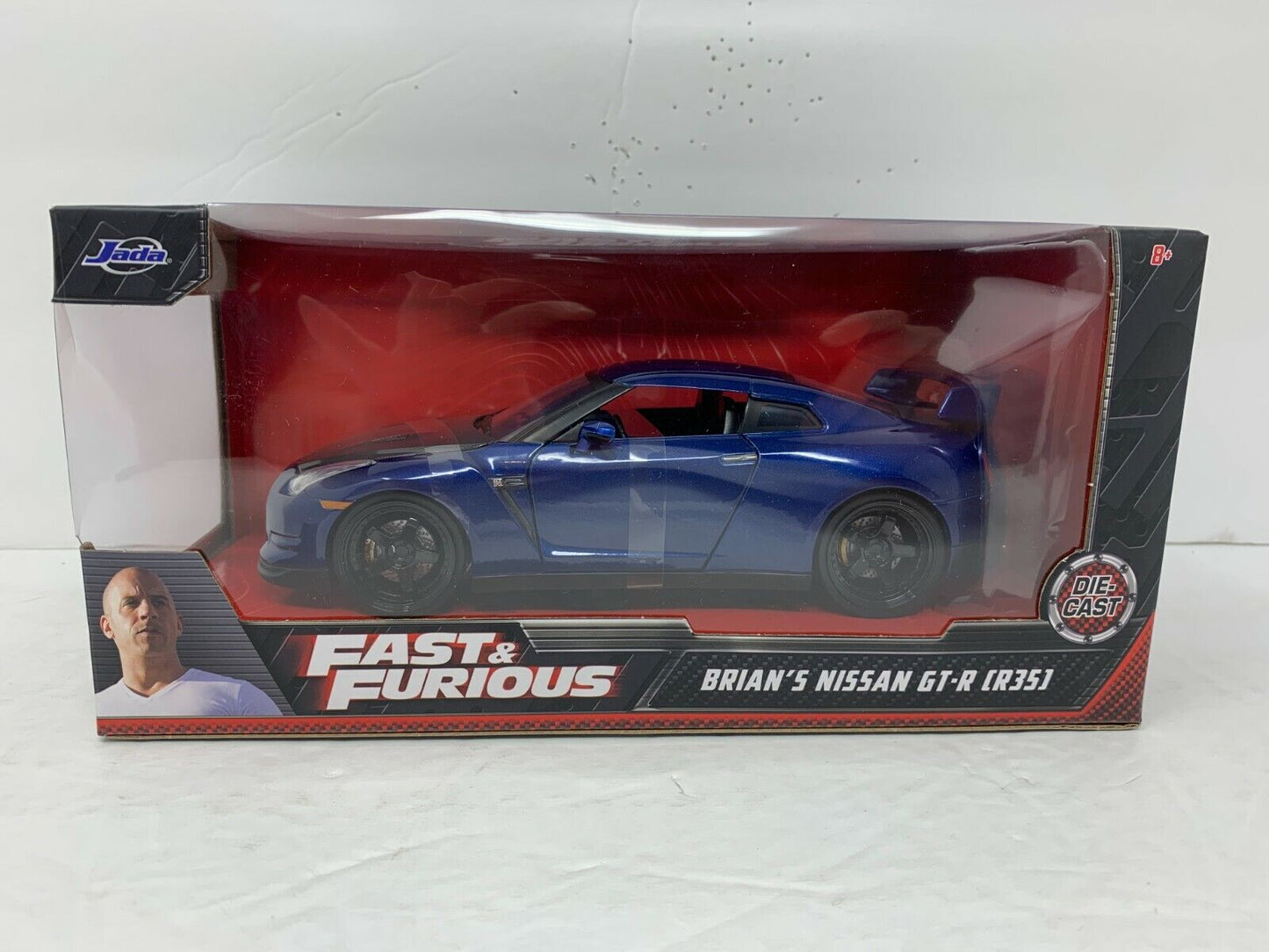 Jada Fast & Furious Brian's Nissan GT-R [R35] 1:24 Diecast