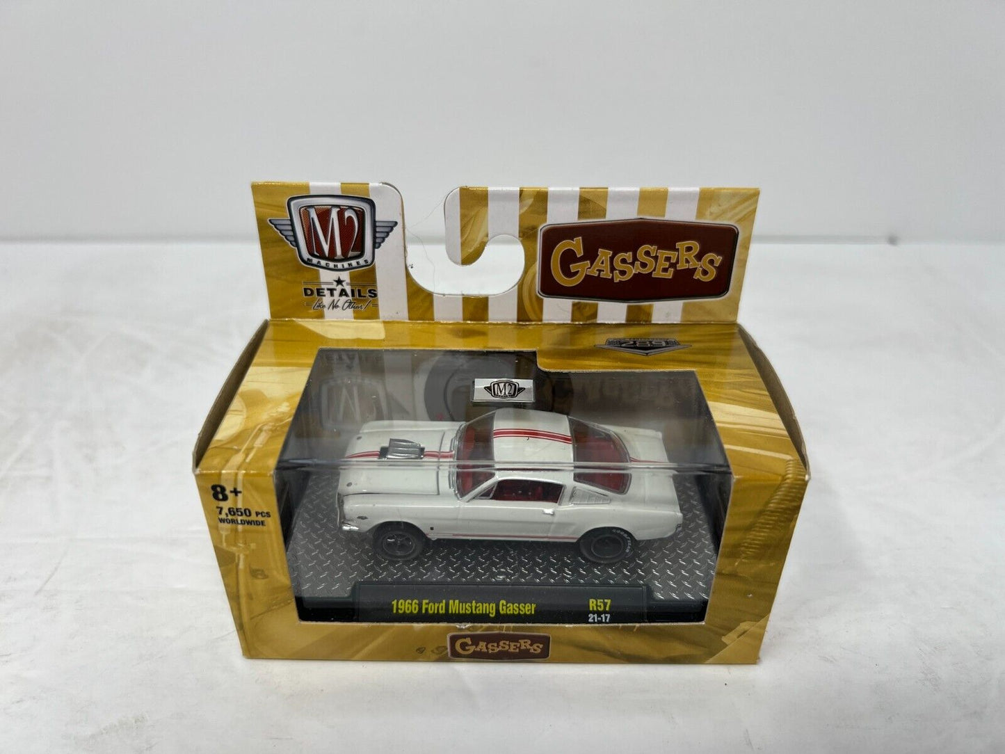 M2 Machines Gassers 1966 Ford Mustang Gasser R57 1:64 Diecast