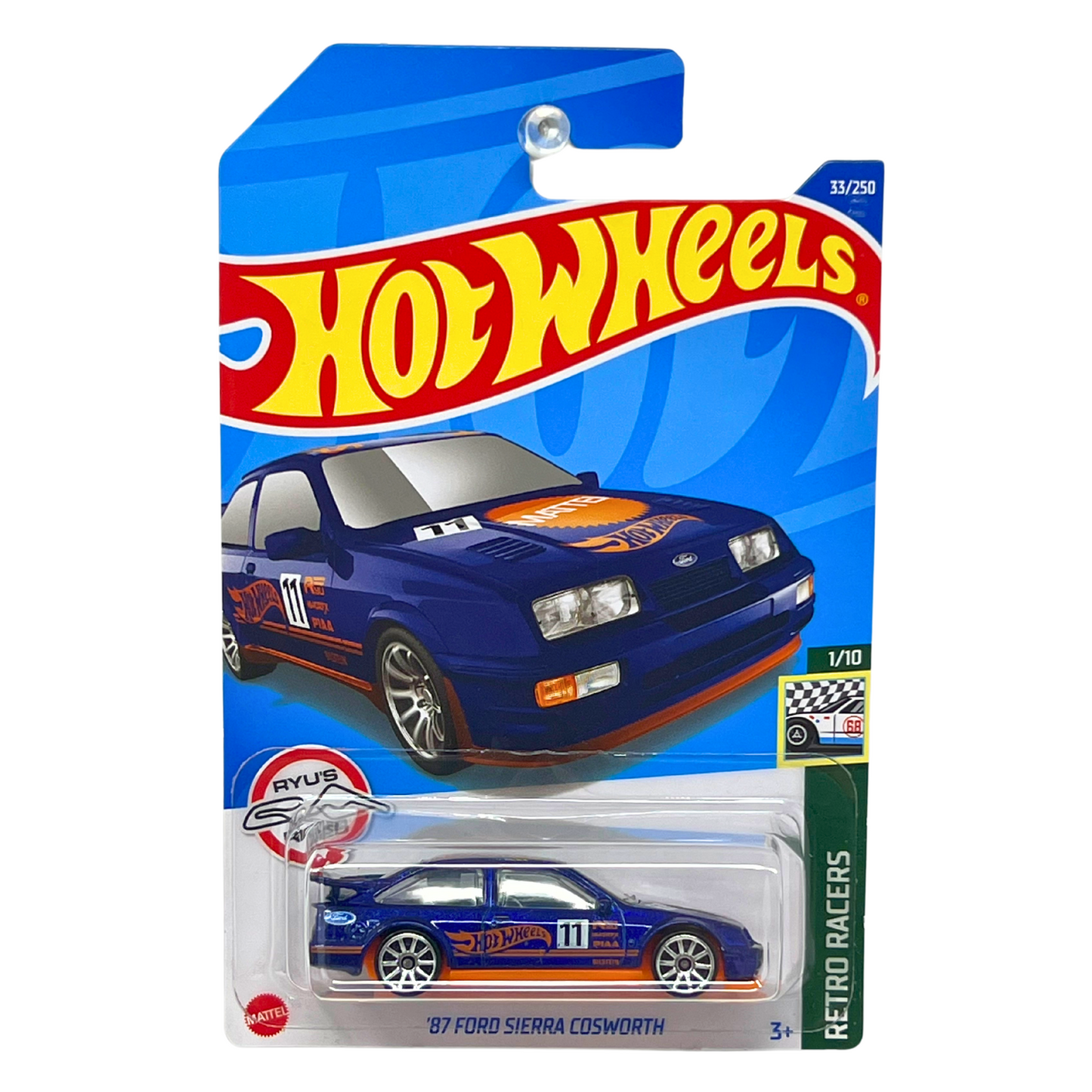 Hot Wheels Retro Racers '87 Ford Sierra Cosworth JDM 1:64 Diecast