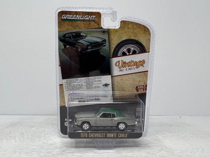 Greenlight Vintage Ad Cars RAW CHASE 1970 Chevrolet Monte Carlo 1:64 Diecast