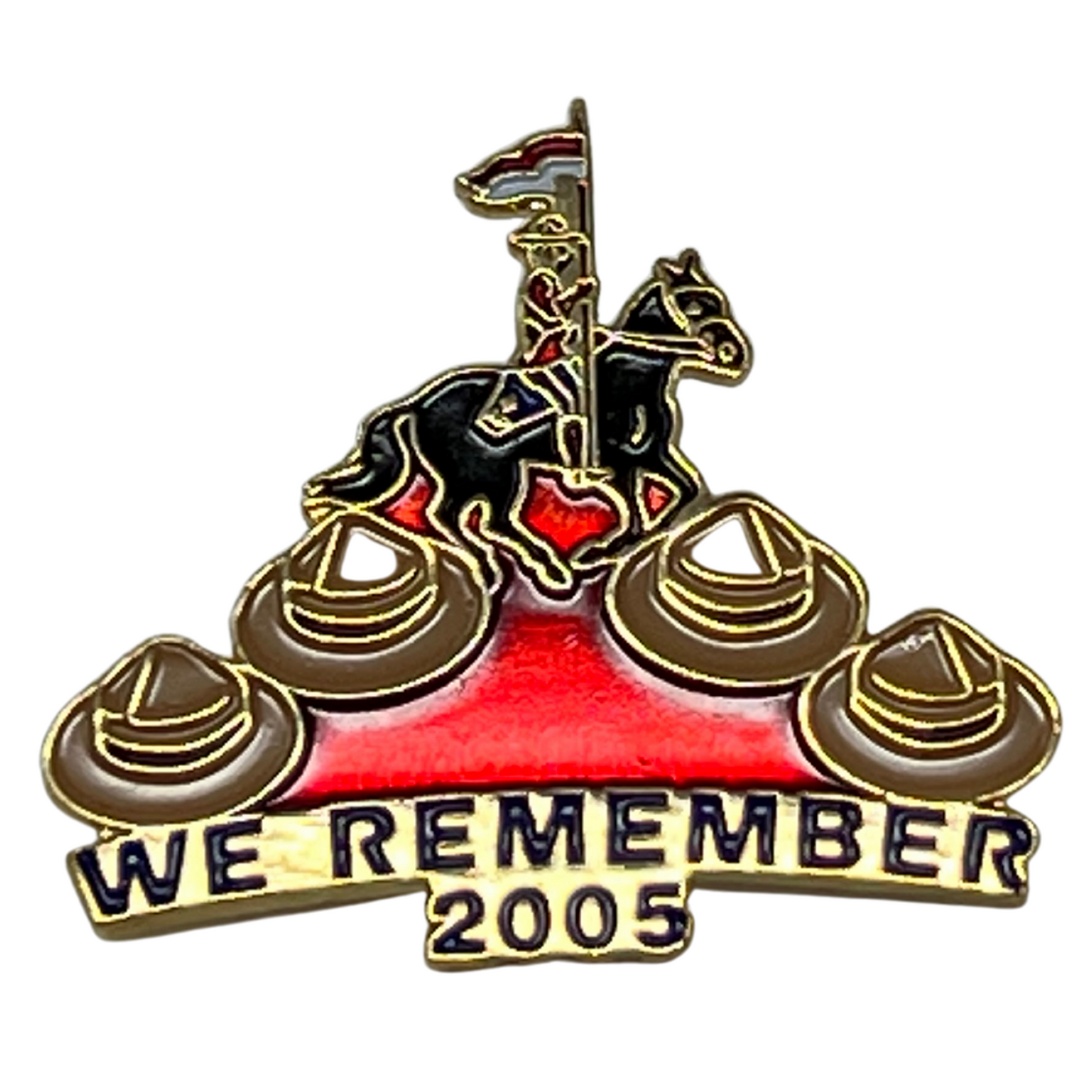 RCMP We Remember 2005 Fallen Four Mayerthorpe Emergency Services Lapel Pin