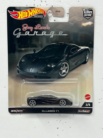 Hot Wheels Premium Jay Leno's Garage McLaren F1 1:64 Diecast