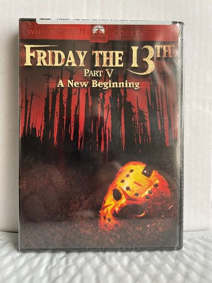 Friday the 13th Part V - A New Beginning (DVD,2001) Horror New and Sealed!!!