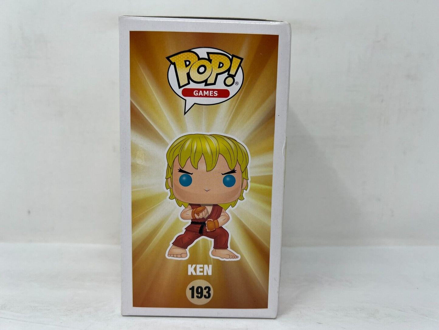 Funko Pop! Games Street Fighter #193 Ken Toys R Us Excl. Vinyl Figure Vaulted