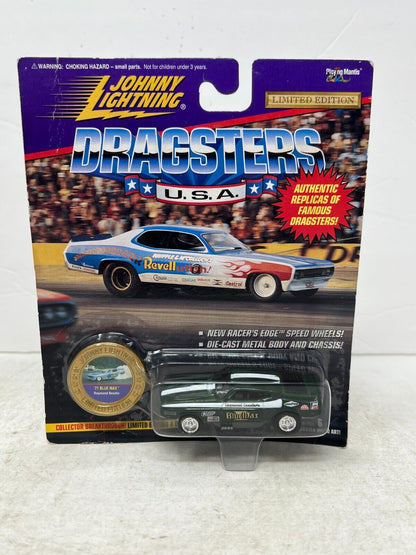 Johnny Lightning Dragsters U.S.A. '71 Blue Max 1:64 Diecast