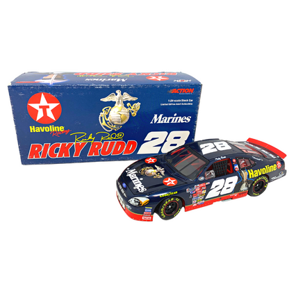 Action Nascar #28 Ricky Rudd Texaco Armed Force Marines Ford Taurus 1:24 Diecast