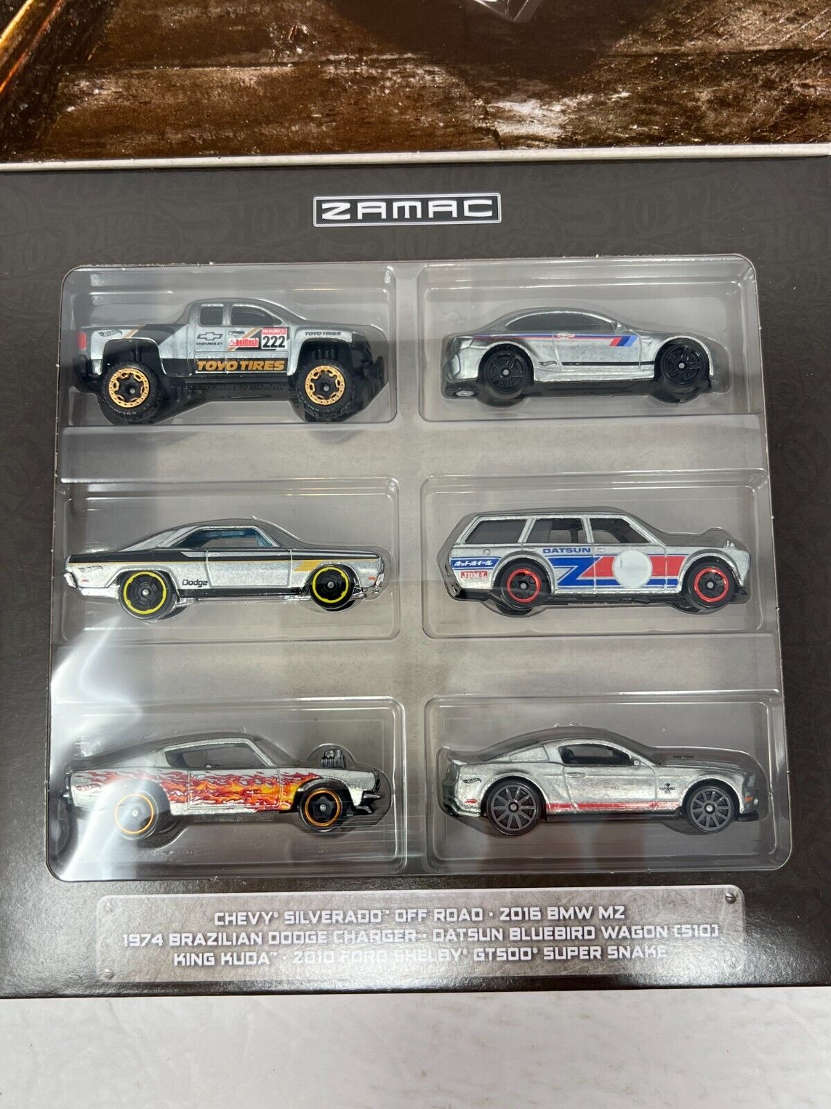 Hot Wheels 2022 Zamac Themed 6-Pack 1:64 Diecast