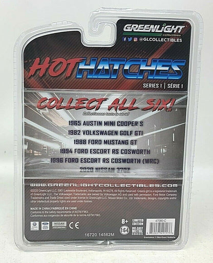 Greenlight Hot Hatches Series 1 1988 Ford Mustang GT 1:64 Diecast