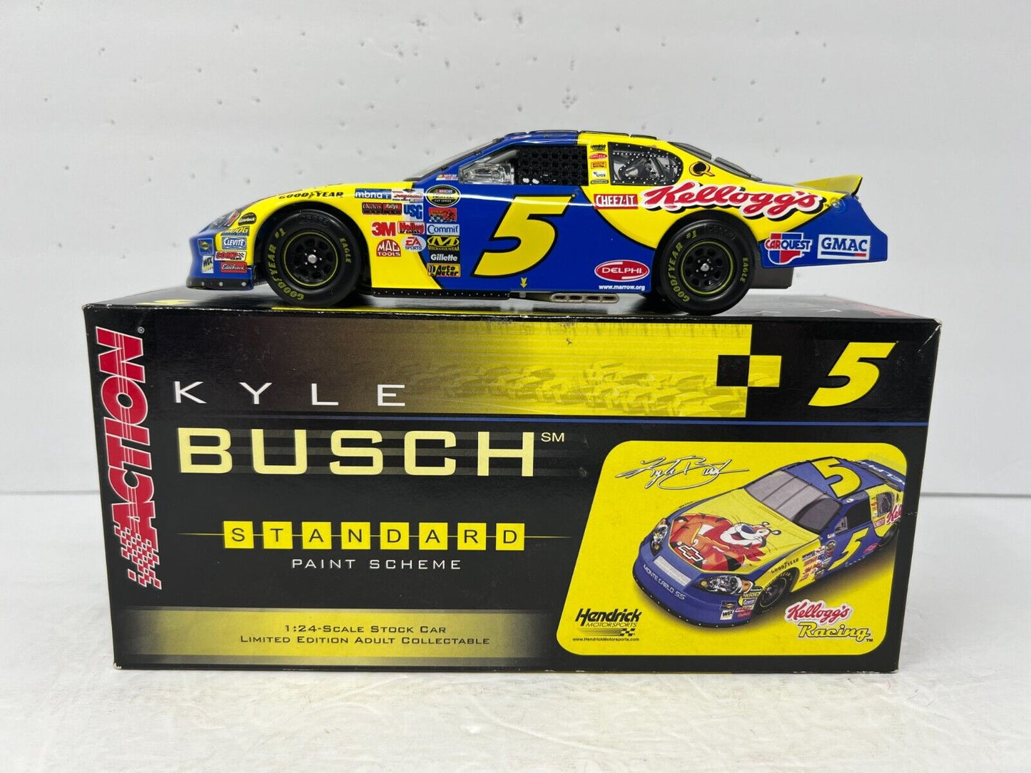 Action Nascar #5 Kyle Busch Kellogg's 2006 Monte Carlo 1:24 Diecast