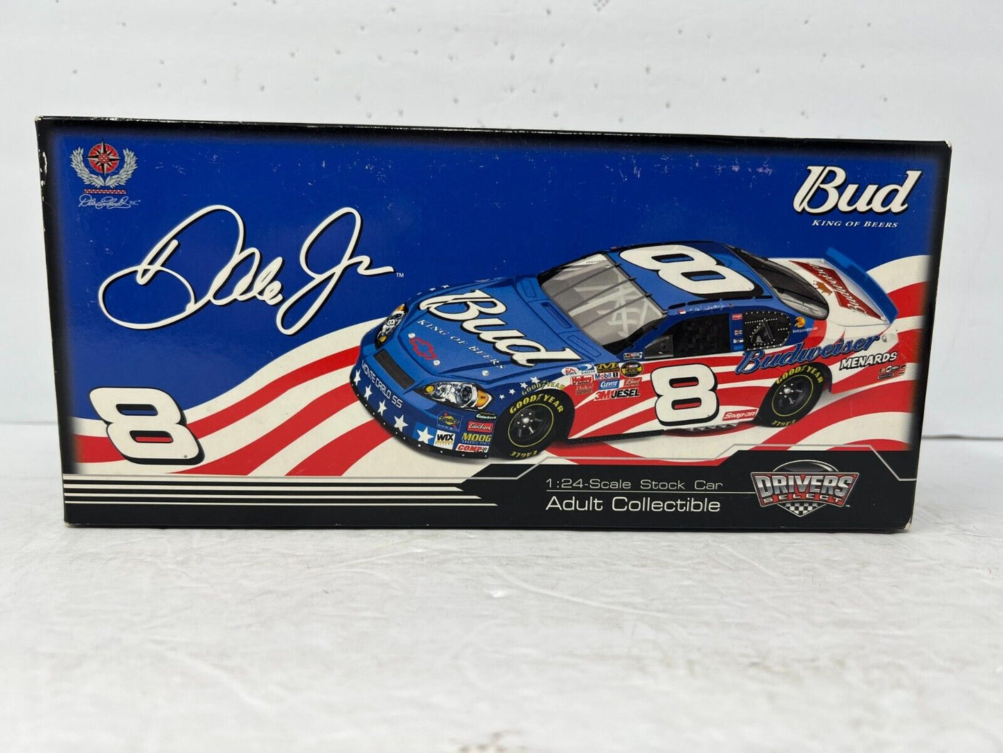 Motorsports Authentics #8 Dale Earnhardt Jr. Bud Stars & Stripes 1:24 Diecast