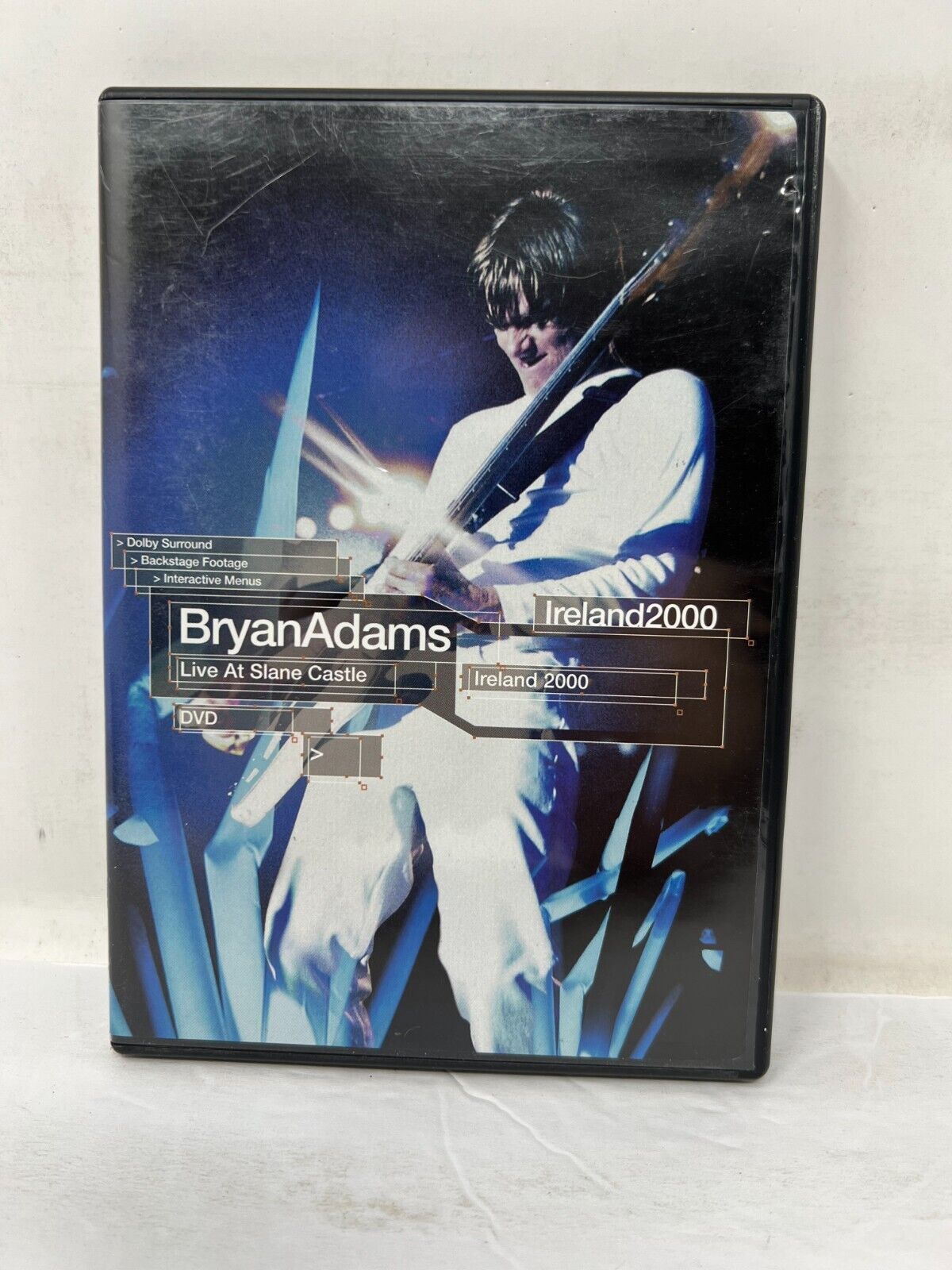 Bryan Adams Live at Slane Castle (DVD, 2001) Music Concert Good Condition!!!