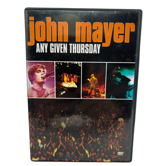 John Mayer Any Given Thursday (DVD, 2003) Music Concert Good Condition!!!