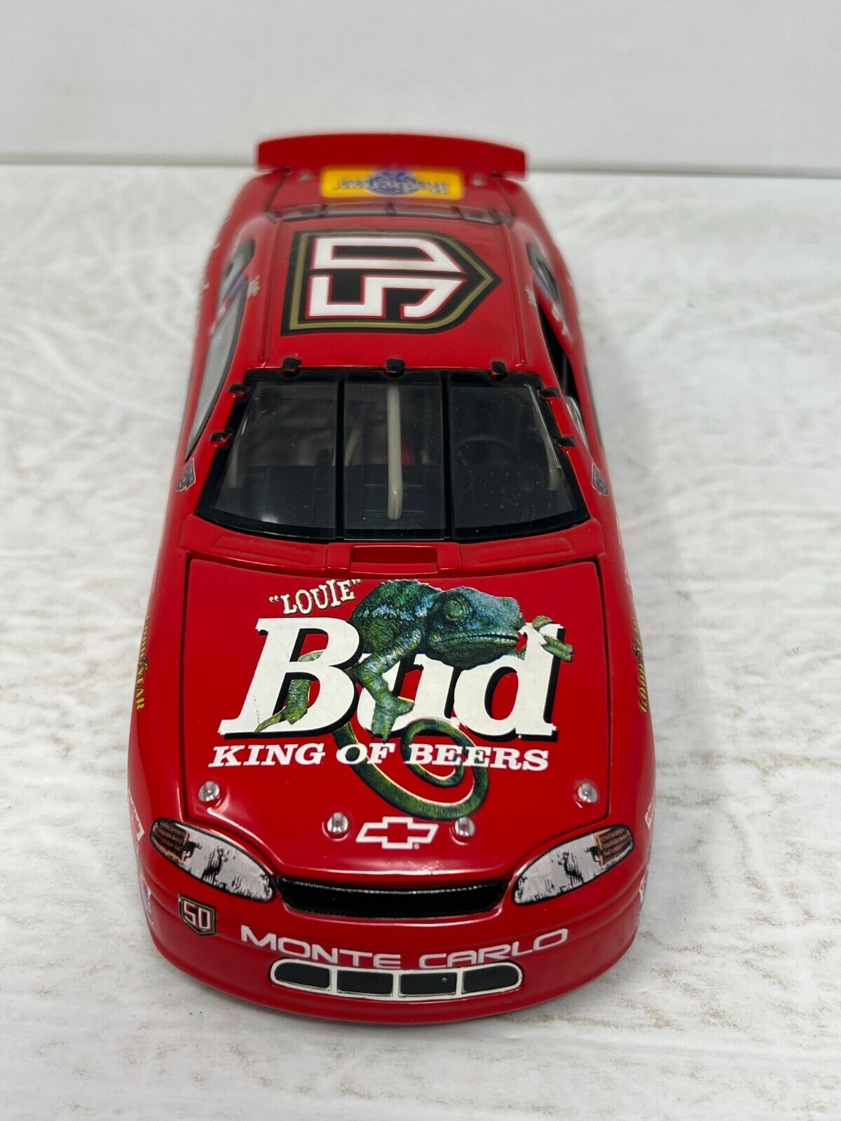 Action Nascar #50 Louie The Lizard Budweiser 1998 Chevy Monte Carlo 1:24 Diecast