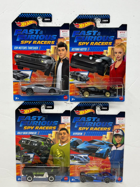 Hot Wheels Fast & Furious Spy Racers Series 1:64 Diecast Netflix Series Lot of 8