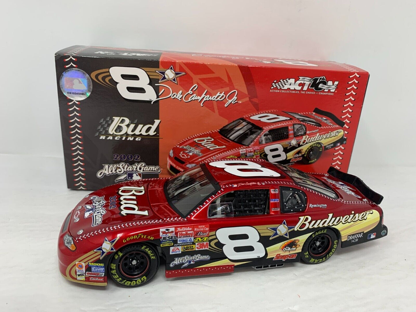 Action Nascar #8 Dale Earnhardt Jr. Budweiser MLB All-Star Chevy 1:24 Diecast