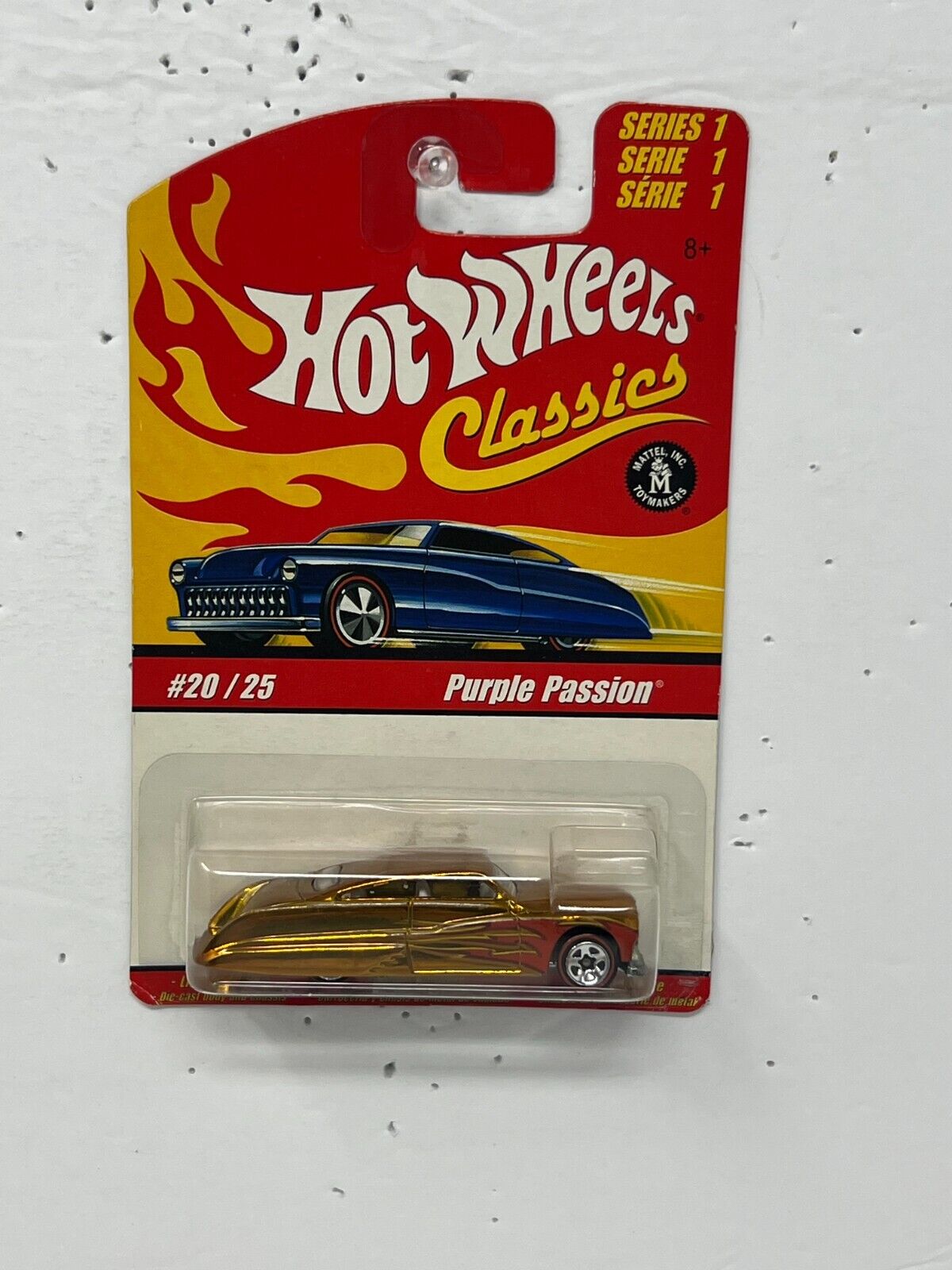 Hot Wheels Classics Series 1 Purple Passion Fantasy Cars 1:64 Diecast Gold