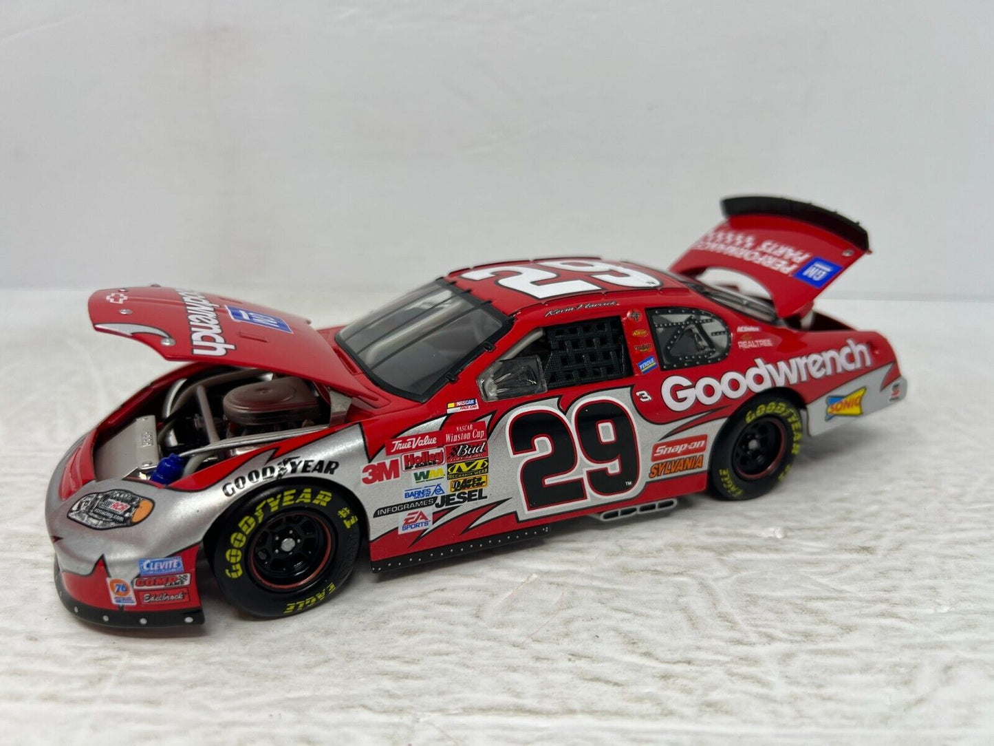 Action Nascar #29 Kevin Harvick Goodwrench Bud Shootout GM Dealers 1:24 Diecast