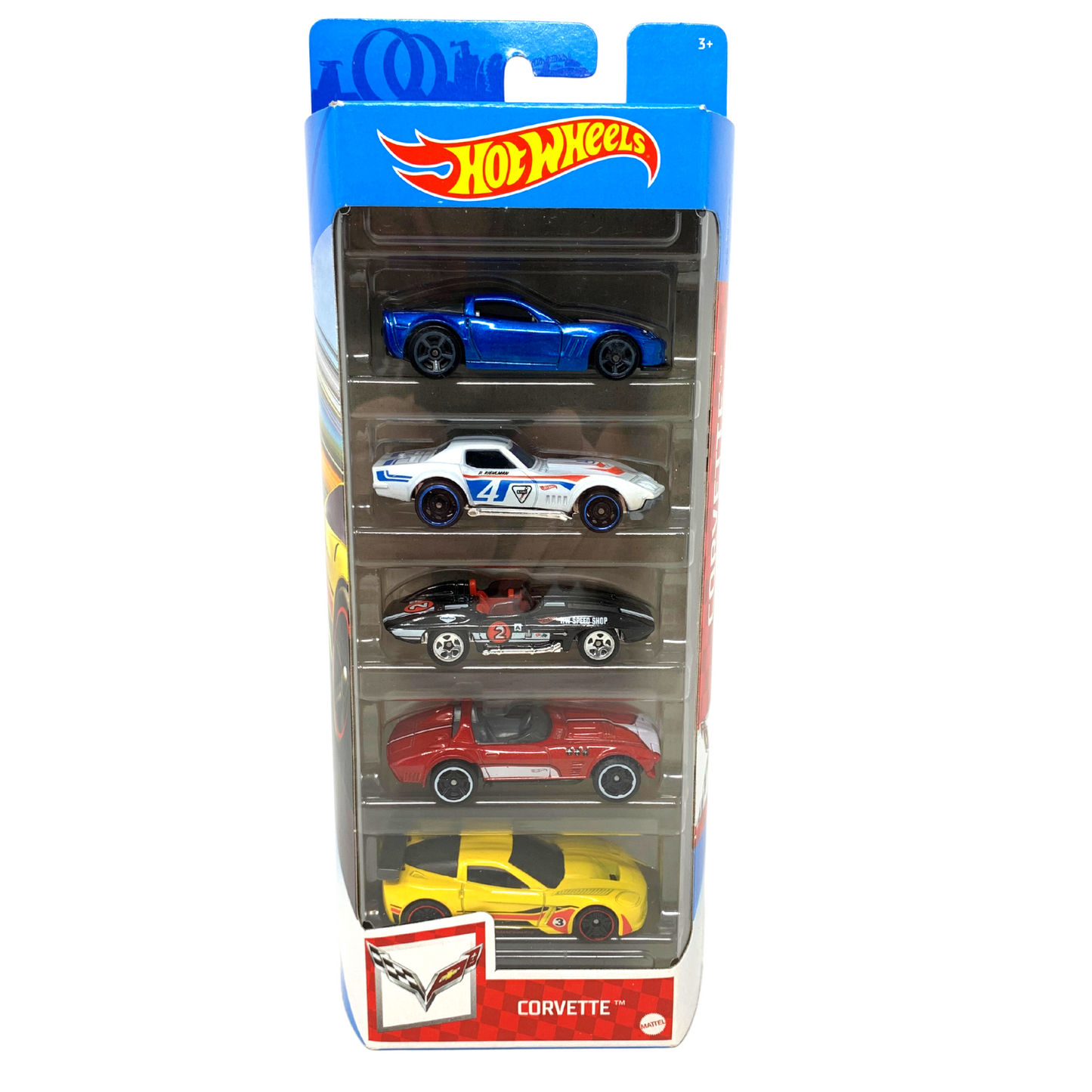 Hot Wheels 2020 Corvette 5-Pack 1:64 Diecast Gift Pack