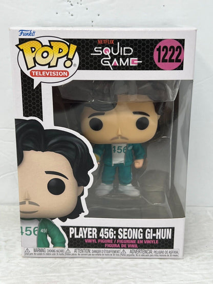 Funko Pop! Television Squid Game #1222 Player 456 Seong Gi-Hun Vinyl Figure