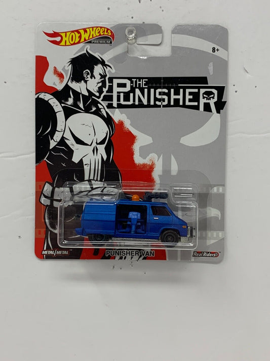 Hot Wheels Premium The Punisher Punisher Van Real Riders POP Culture 1:64 Diecast