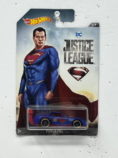 Hot Wheels DC Justice League Superman Power Pro 1:64 Diecast
