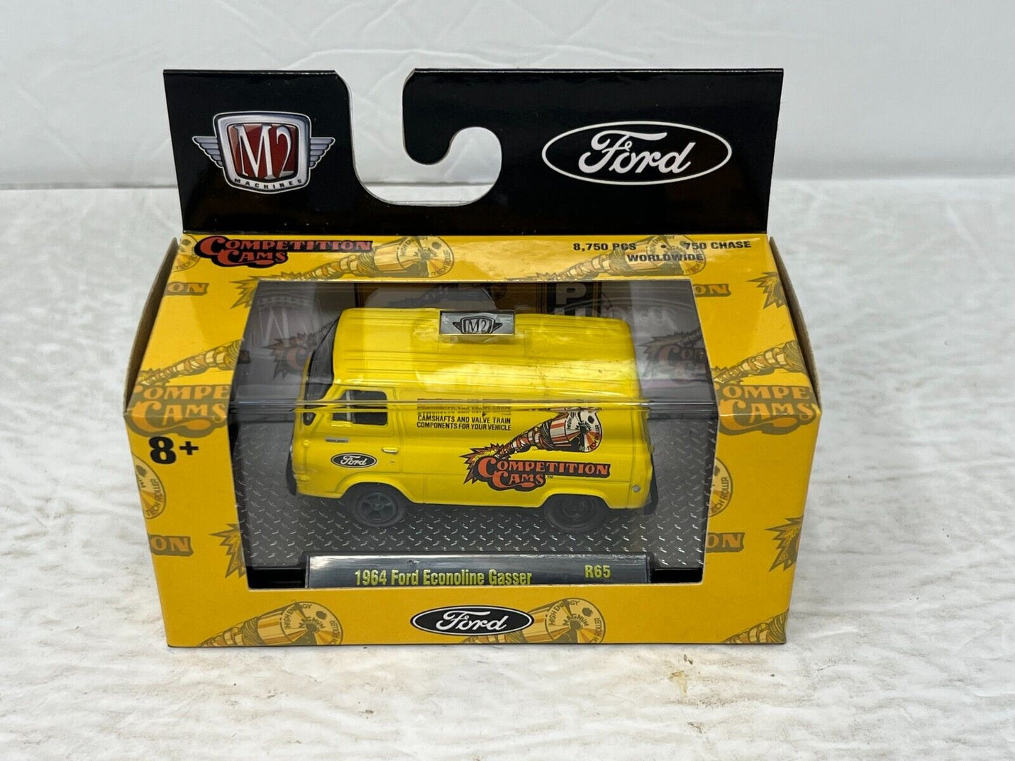 M2 Machines Competition Cams 1964 Ford Econoline Gasser 1:64 Diecast