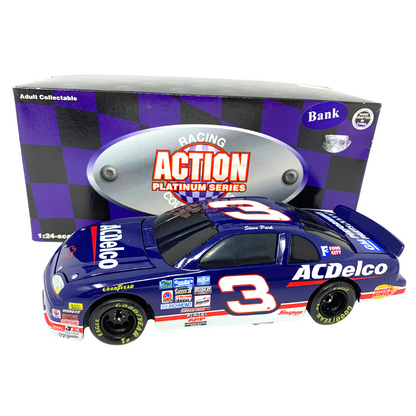 Action Nascar #3 Steve Park AC Delco 1997 Chevy Monte Carlo BANK 1:24 Diecast