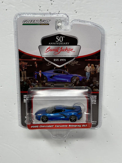 Greenlight Barrett-Jackson 2020 Chevrolet Corvette Stingray 2LT 1:64 Diecast