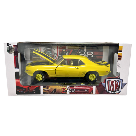 M2 Machines Z/28 1969 Chevrolet Camaro Z/28 CHASE 1:24 Diecast