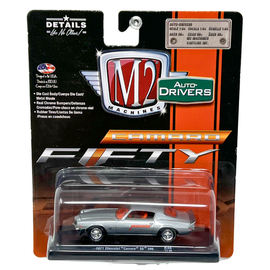 M2 Machines Camaro Fifty 1971 Chevrolet Camaro SS 396 1:64 Diecast