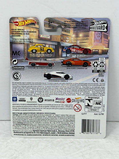 Hot Wheels Premium Boulevard Custom '62 Chevy Pickup 1:64 Diecast